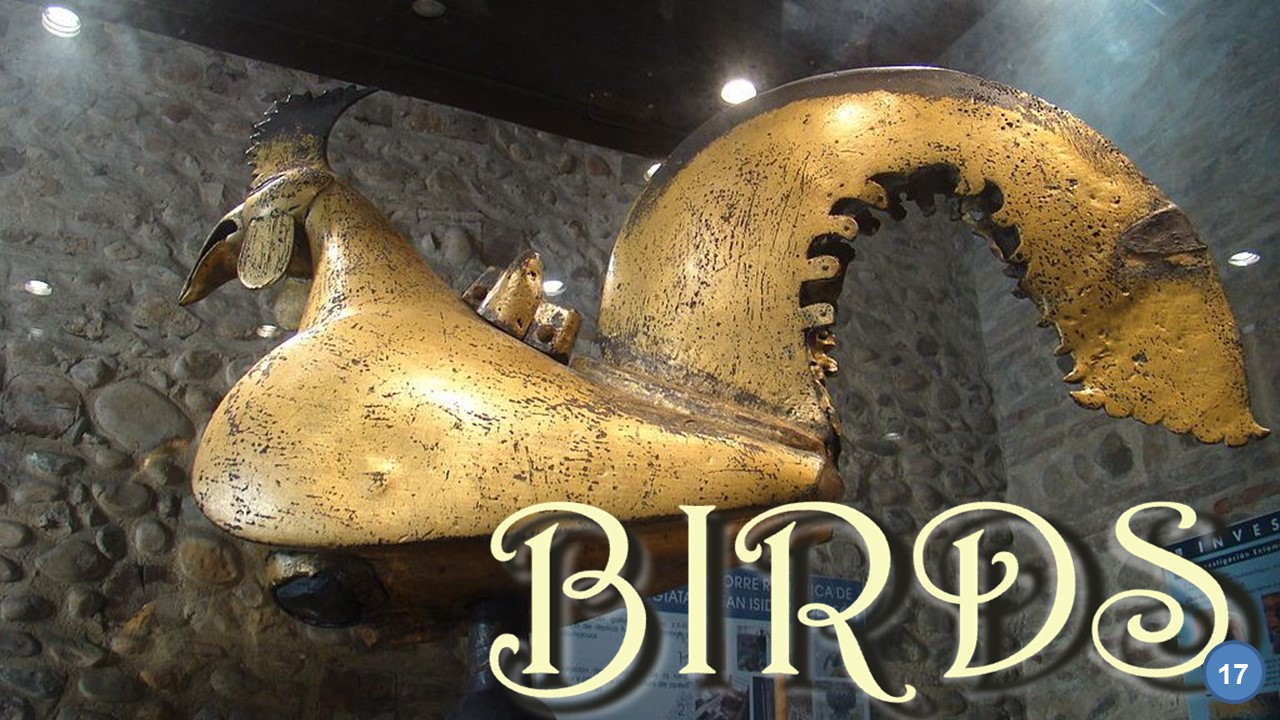 Birds 17 (Birds in Art. Sculpture)