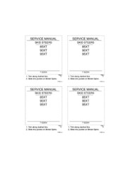 CASE 85XT Skid Steers Service Repair Manual Instant Download