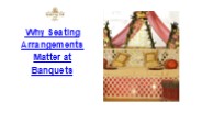 Why Seating Arrangements Matter at Banquets