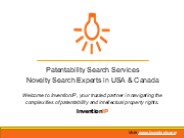 Comprehensive Patentability Search Services | Novelty Search Experts in USA & Canada