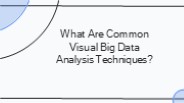 What Are Common Visual Big Data Analysis Techniques​?
