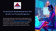 Accounting and Bookkeeping Services In Ontario