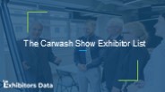 The Carwash Show Exhibitor List