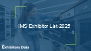 IMS Exhibitor List
