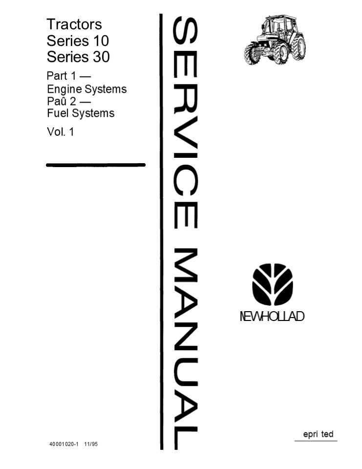 Ford New Holland 5610 Tractor Service Repair Manual Instant Download