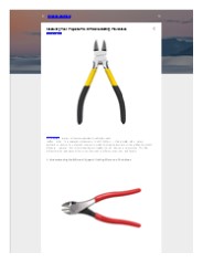 High-Quality Cutting Pliers for Professional