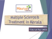 Multiple Sclerosis Treatment in Kerala