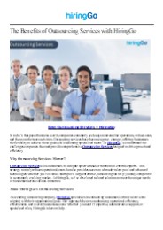 Best Outsourcing Services – HiringGo