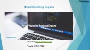 Hotel Booking Engine