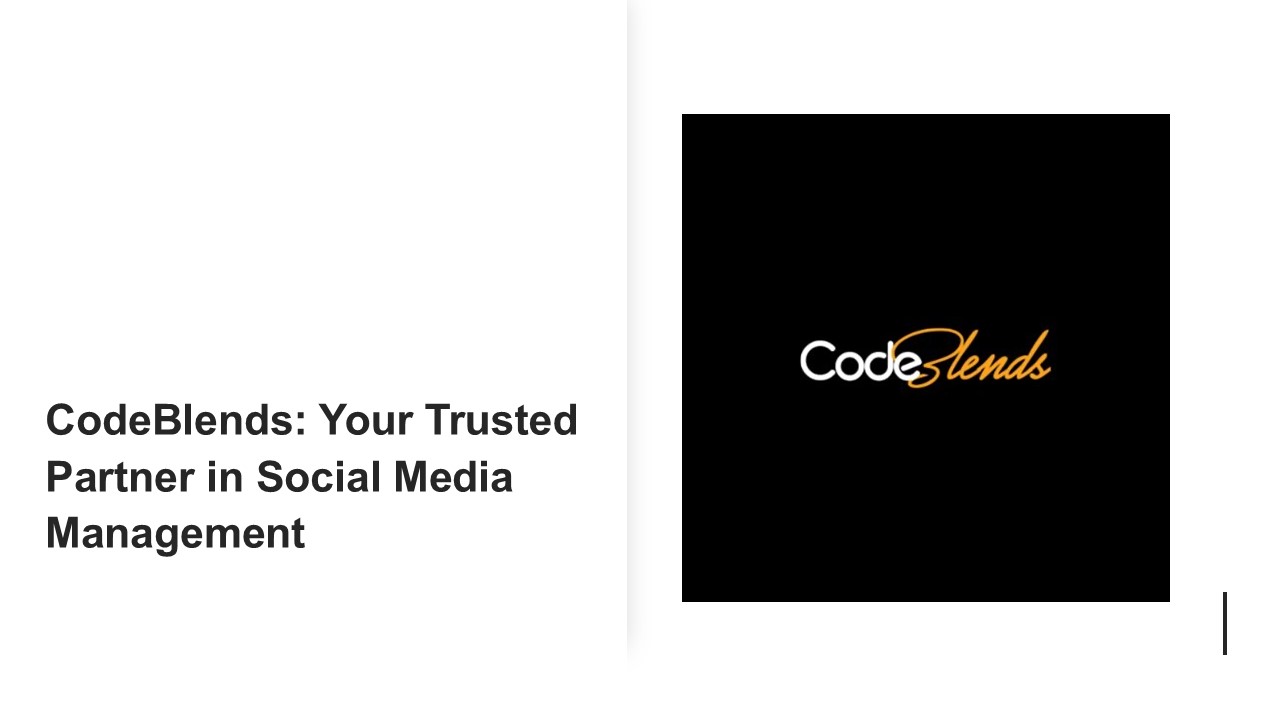 CodeBlends: Your Trusted Partner in Social Media Management