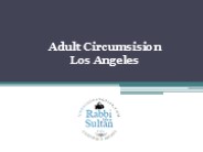 Adult Circumsision Los Angeles - www.mohellosangeles.com