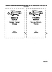 New Holland TR98 COMBINE Service Repair Manual Instant Download