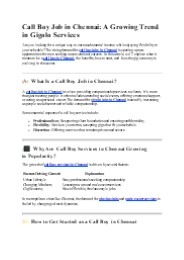 How To Join Gigolo Job In Chennai (2)