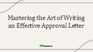 How to Write a Approval Letter