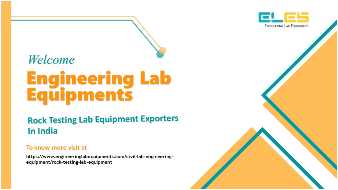 Rock Testing Lab Equipment Exporters in India