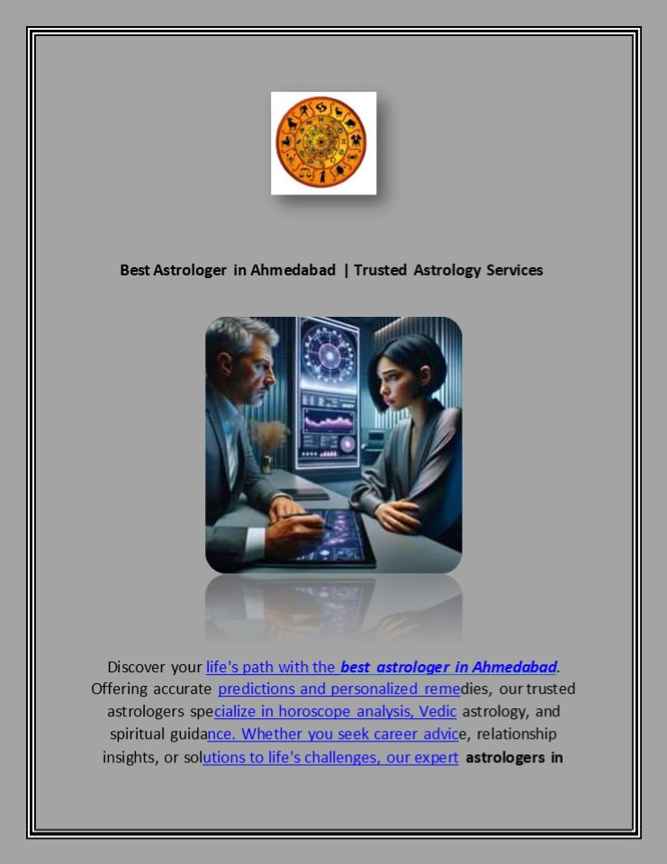 Best Astrologer in Ahmedabad | Trusted Astrology Services
