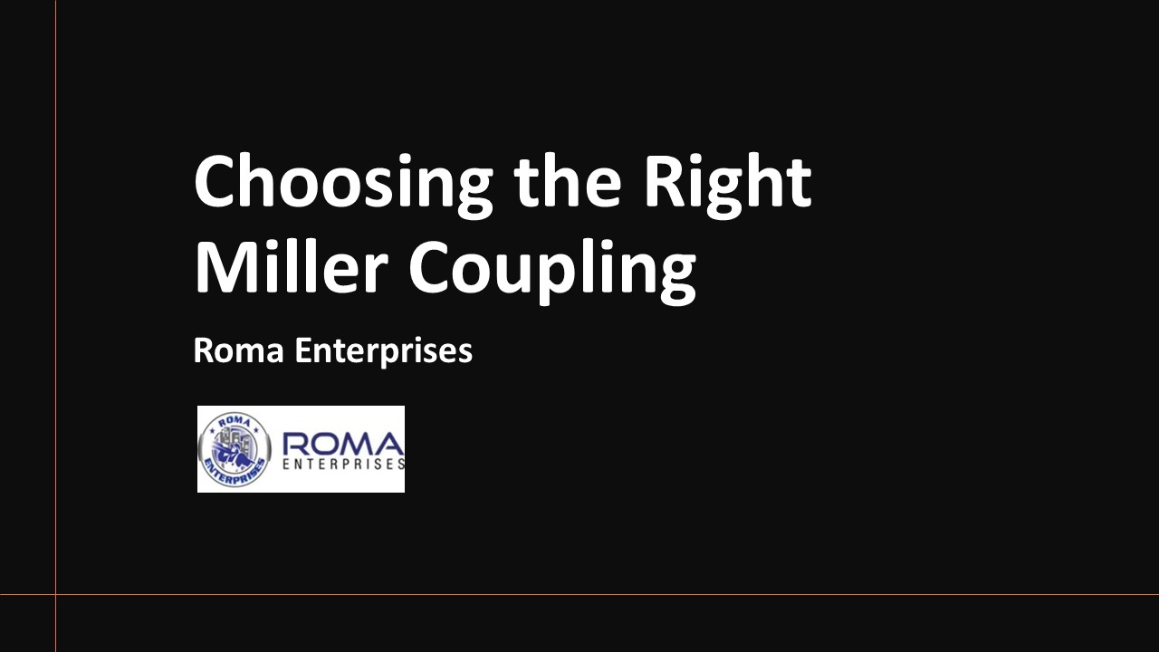 Choosing the Right Miller Coupling