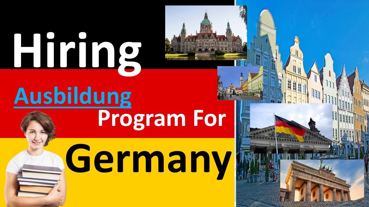 We are hiring Ausbildung Program For Germany