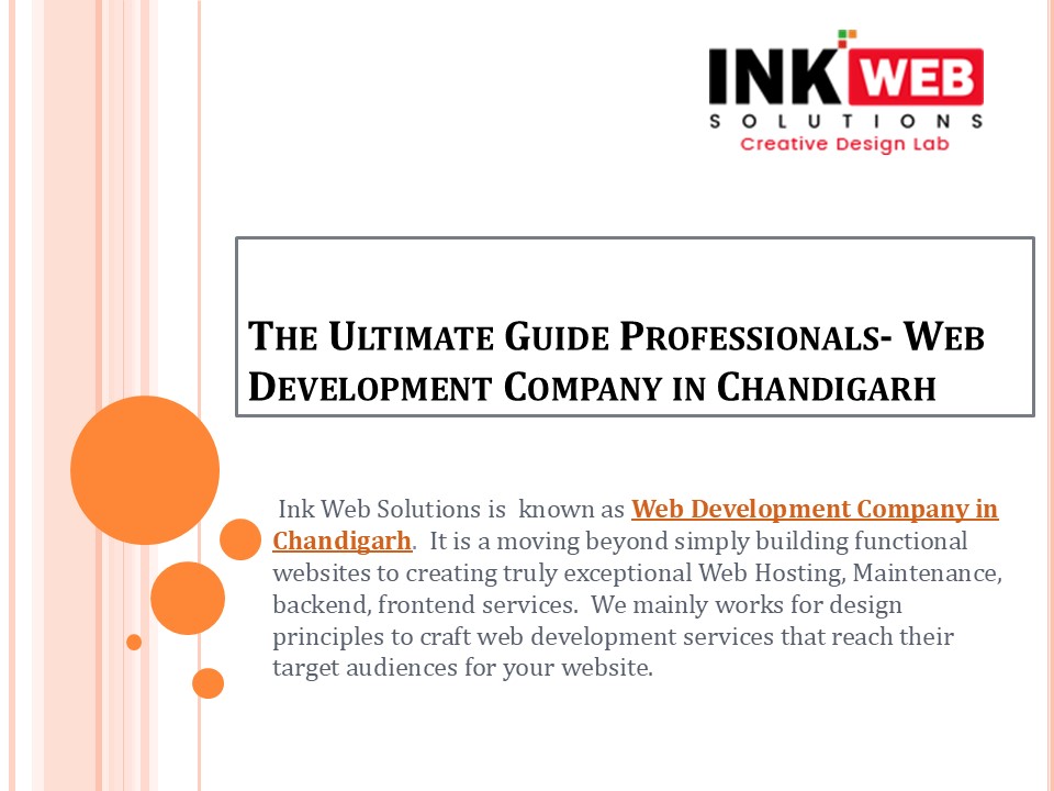 The Ultimate Guide Professionals- Web Development Company in Chandigarh