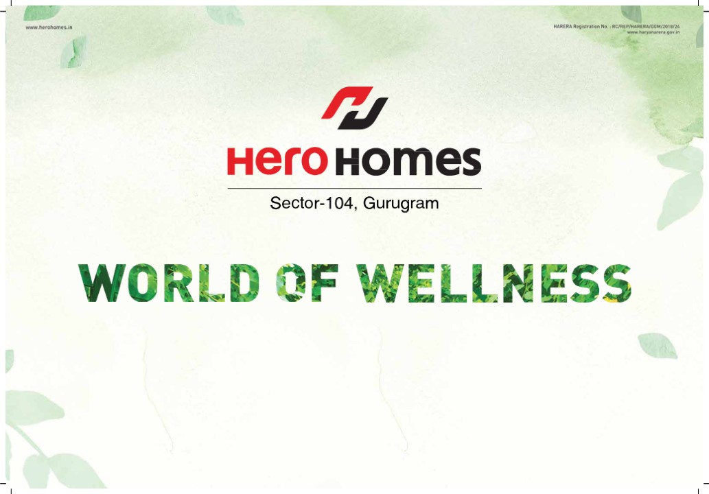 Hero Homes sector 104 Dwarka Expressway Gurgaon