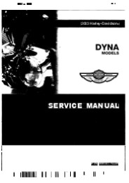 2003 Harley Davidson Dyna Service Repair Manual Instant Download
