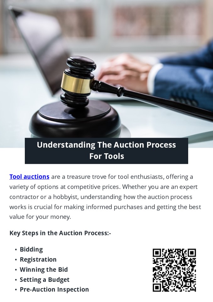 Understanding The Auction Process For Tools