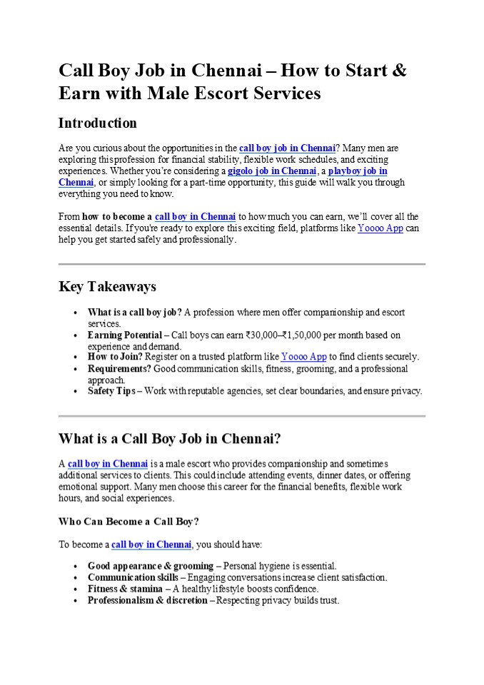 How To Join Gigolo Job In Chennai (4)