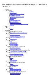 2019 Harley Davidson Softail Service Repair Manual Instant Download