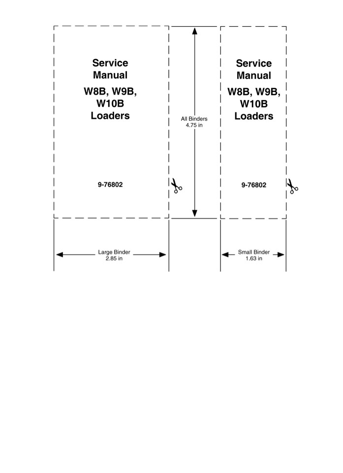 CASE W10B Wheel Loader Service Repair Manual Instant Download
