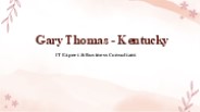 Gary Thomas (Kentucky) - A Compassionate Guide