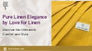 Pure Linen Bedding Collection by Love for Linen