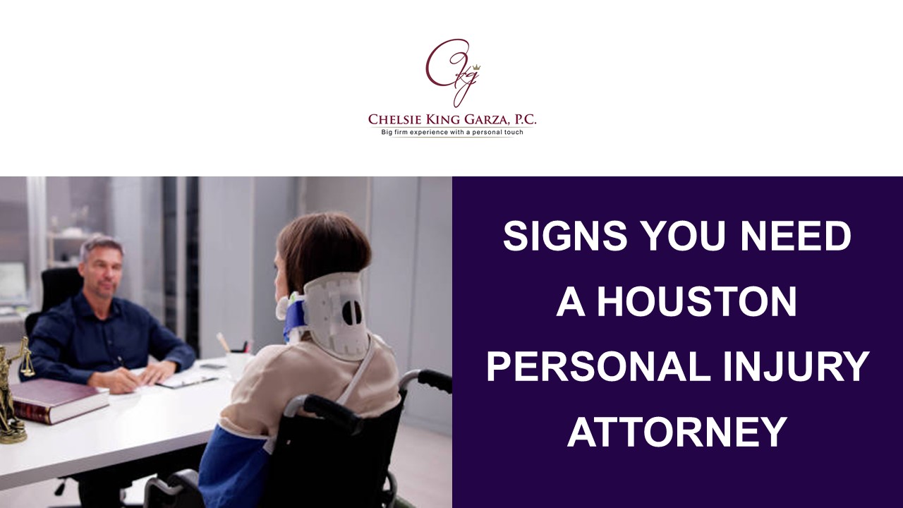 Signs You Need a Houston Personal Injury Attorney