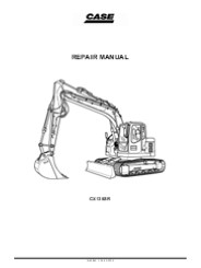 CASE CX135SR CRAWLER EXCAVATOR Service Repair Manual Instant Download