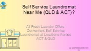 Self Service Laundromat Near Me