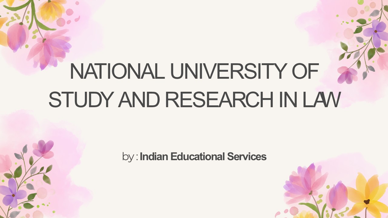 National University of Study and Research in Law