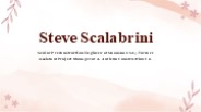Steve Scalabrini - A Fearless Pathmaker From Oakland, NJ