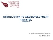 Web Development