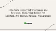 Job Satisfaction Definition
