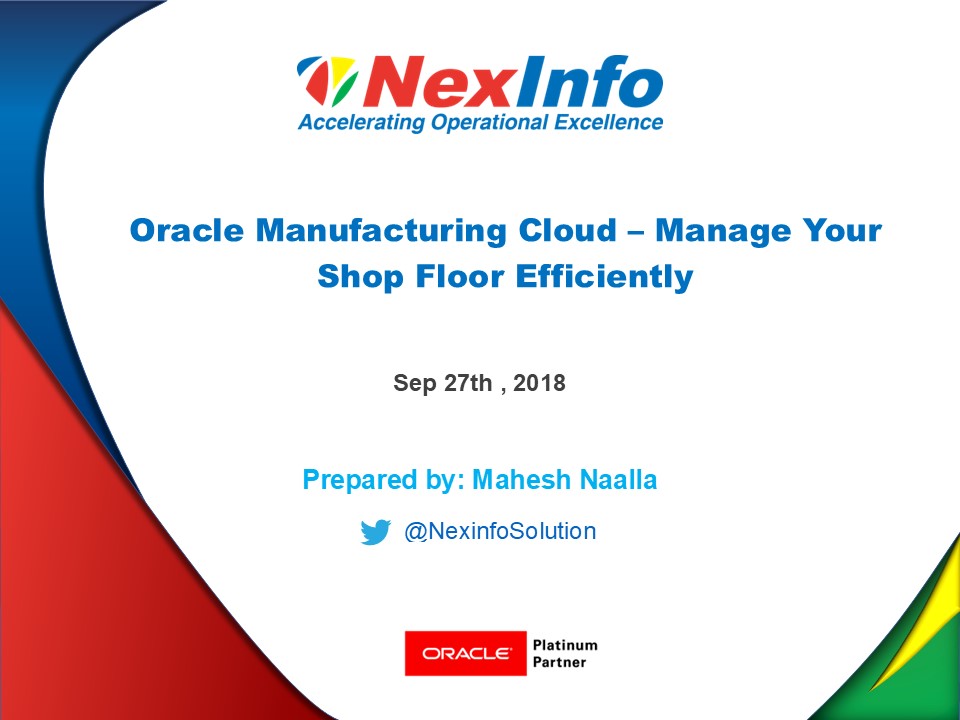 Manufacturing Webinar Slide Deck_ Nexinfo