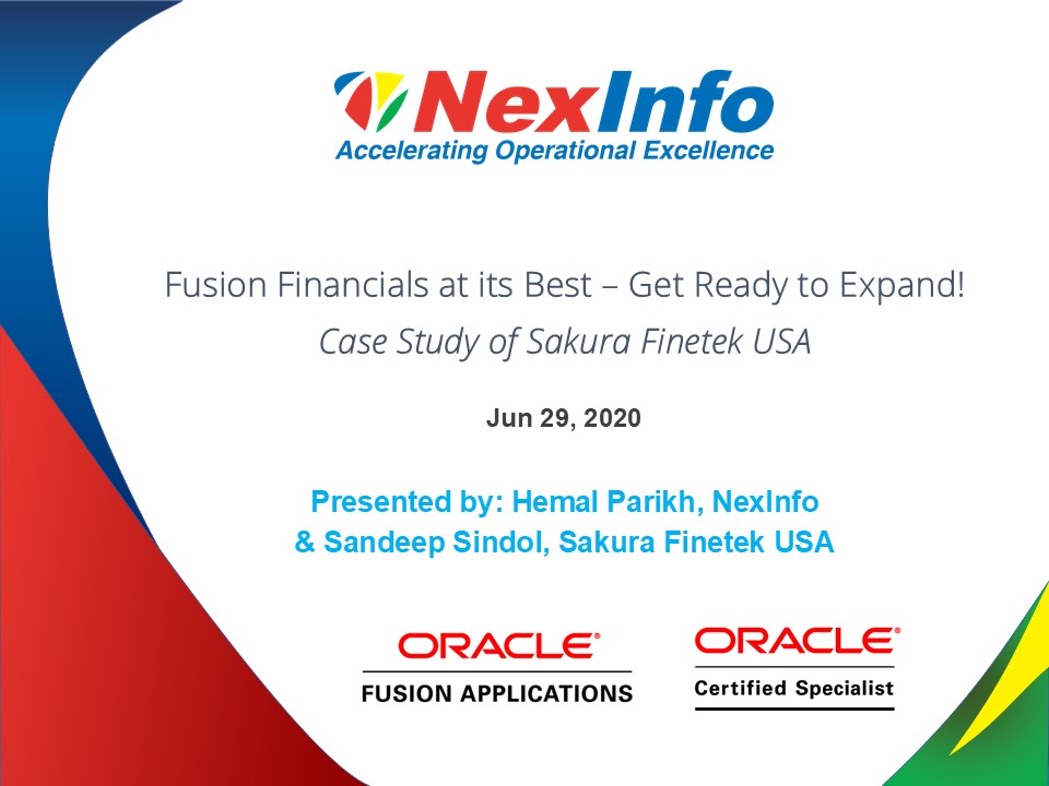 Fusion Financials at its Best – Get Ready to Expand