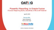Powerful Reporting in Oracle Fusion-OATUG