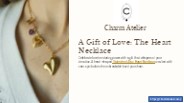 Valentine's Day Heart Necklace