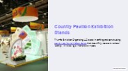 Benefits of Country Pavilion Stands