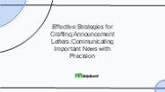 Business Announcement