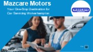 MOT Car Testing Service