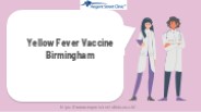 Yellow Fever Vaccine Birmingham