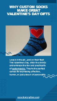 Why Custom Socks Make Great Valentine's Day Gifts