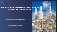 Piping Engineering Course in Mumbai -Trinkets