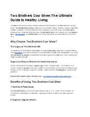 Best Cow Ghee