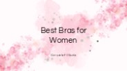 Choosing Best Bra